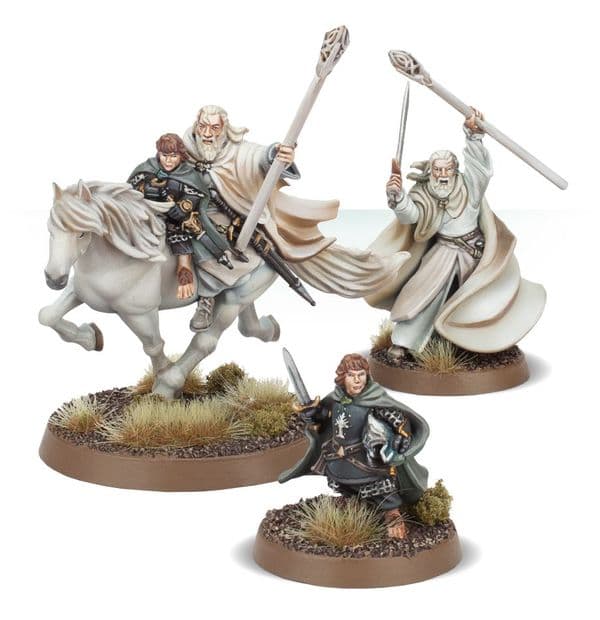 THE LORD OF THE RINGS: GANDALF THE WHITE & PEREGRIN TOOK